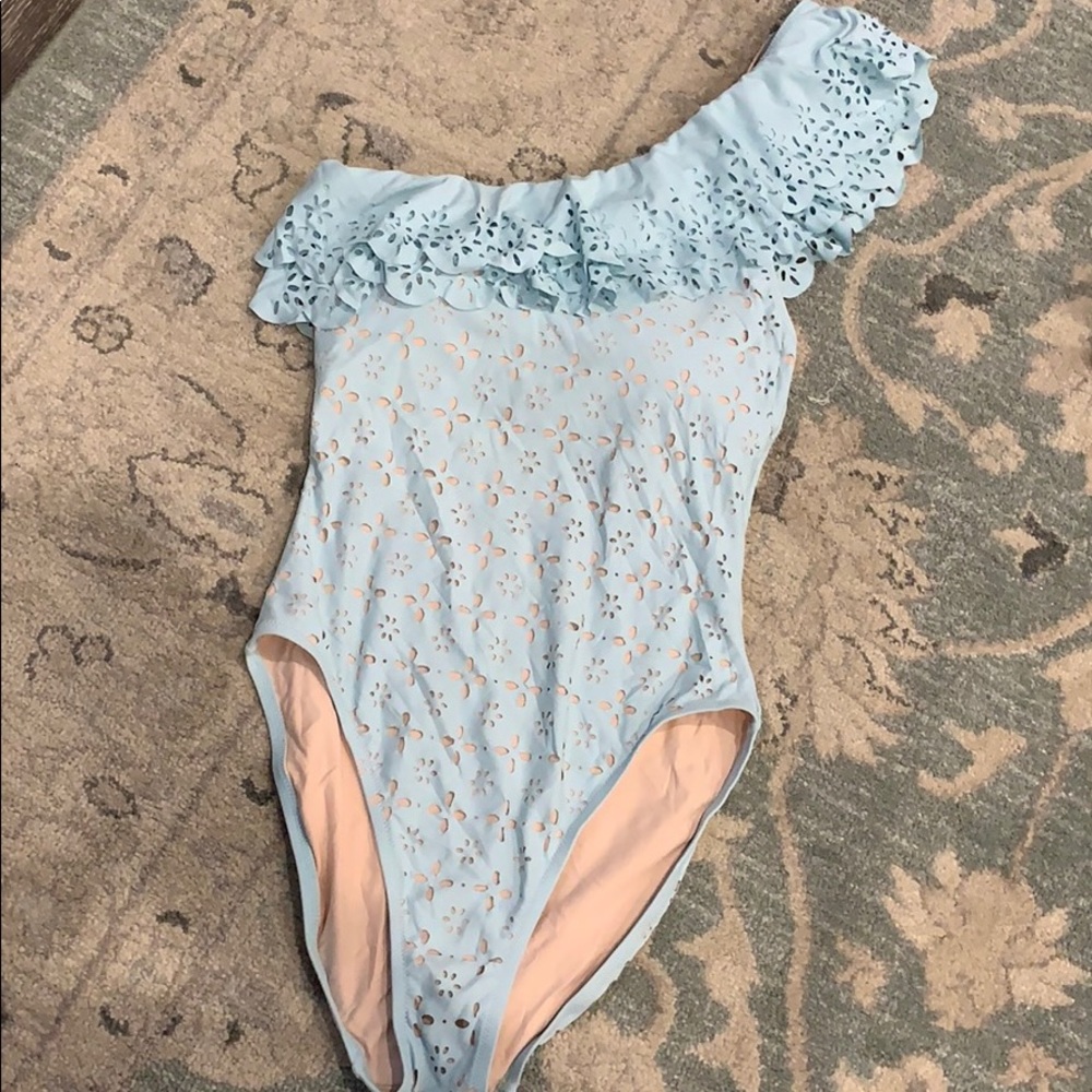 J.Crew eyelet swimsuit